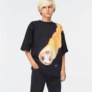 MOLO T-SHIRT RILLO FOOTBALL COMET BLACK
